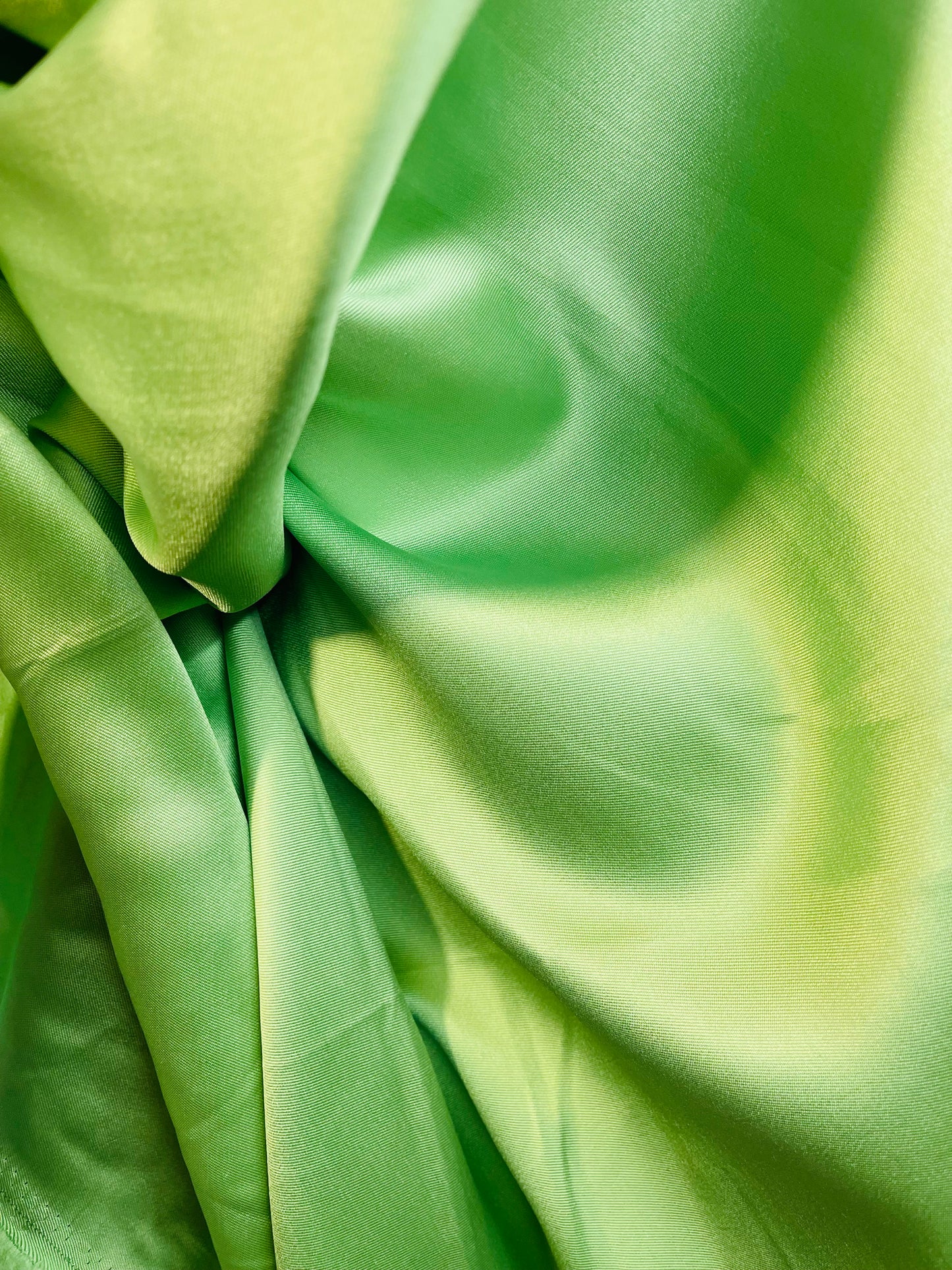 Designer lime mint mikado best fabric for wedding gown ball gown prom