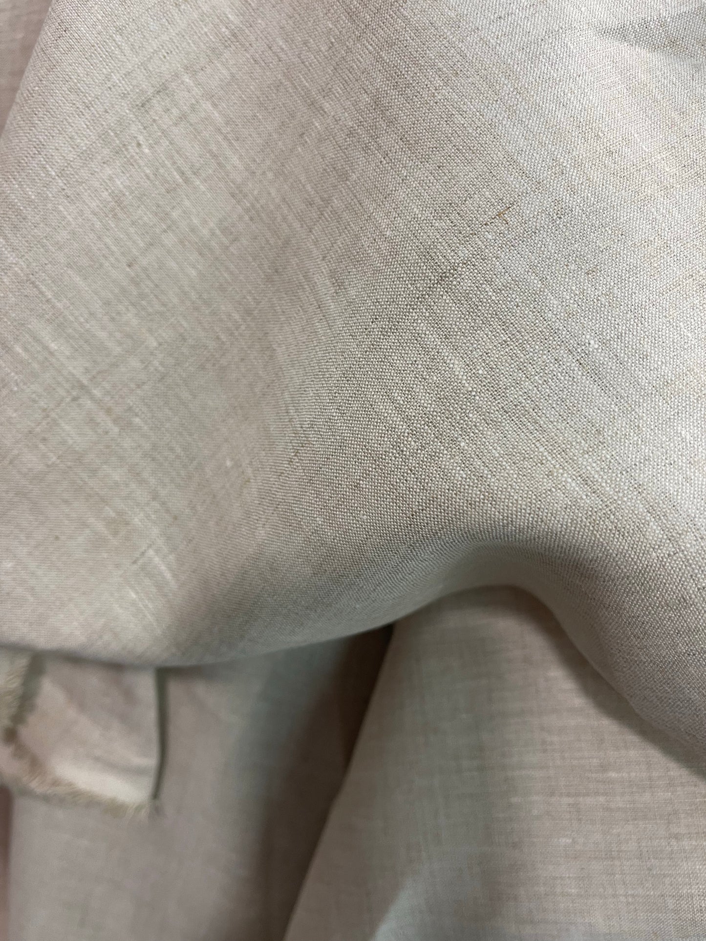Natural light wight 100% LINEN 10 once