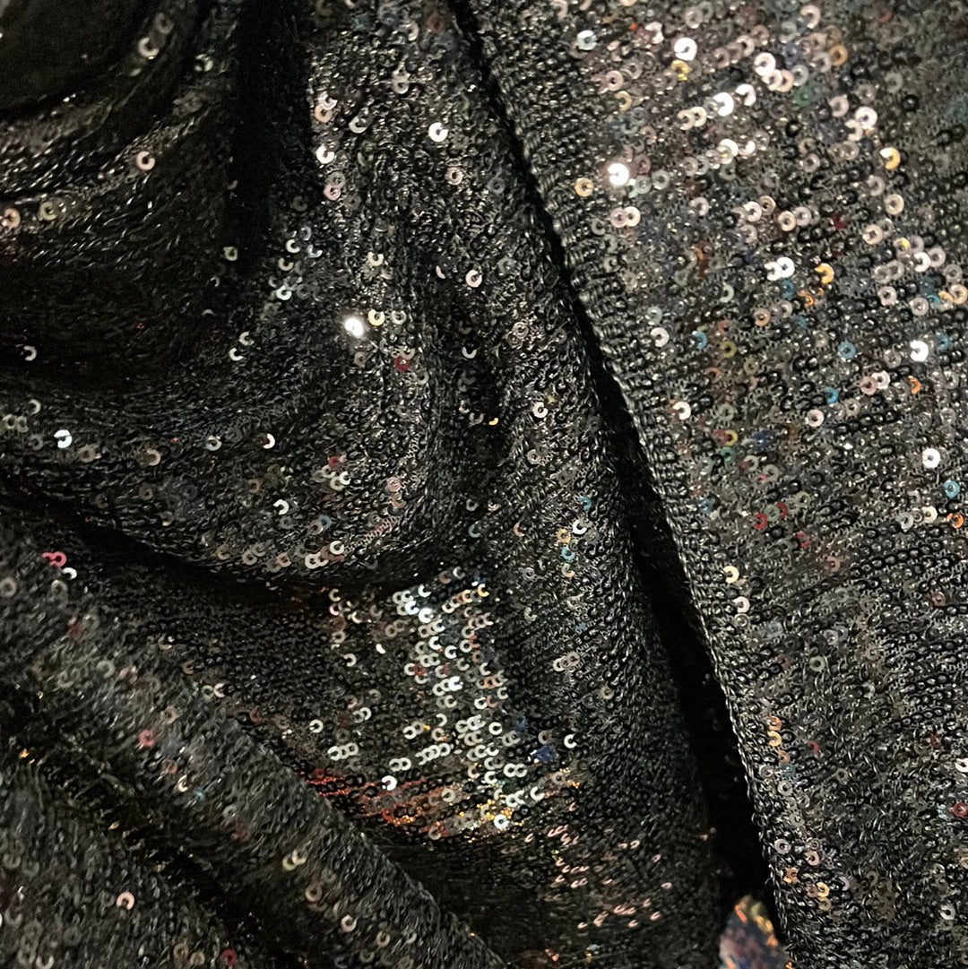 Designer 4way stretch sequins made in Italy