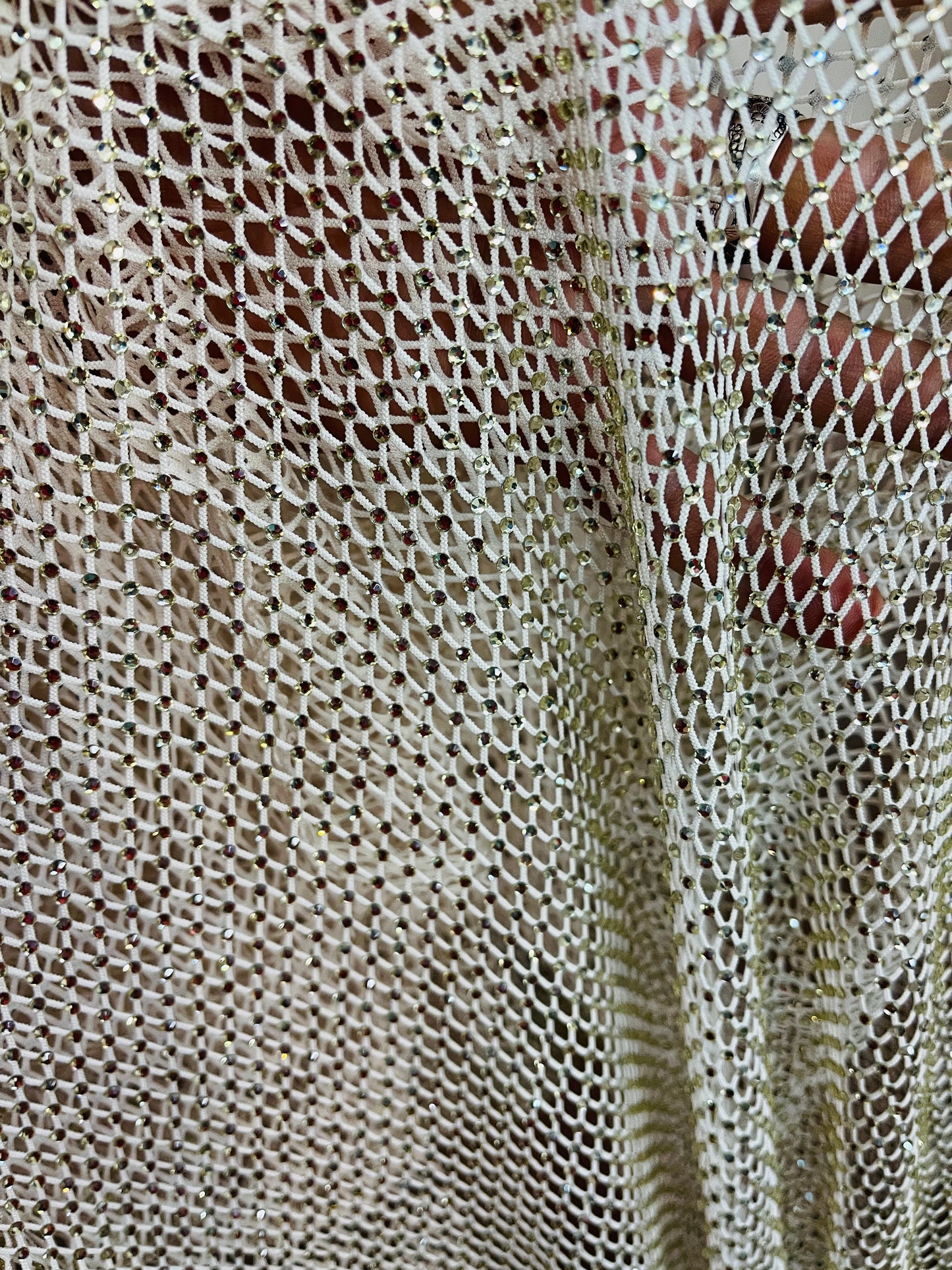Designer Swarovski stone lace