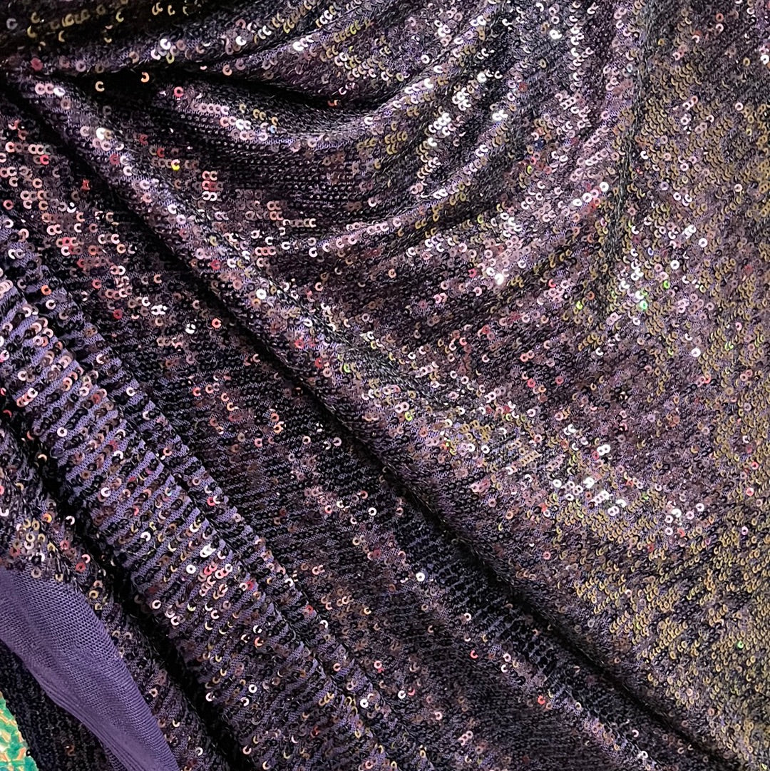 Designer 4way stretch sequins made in Italy