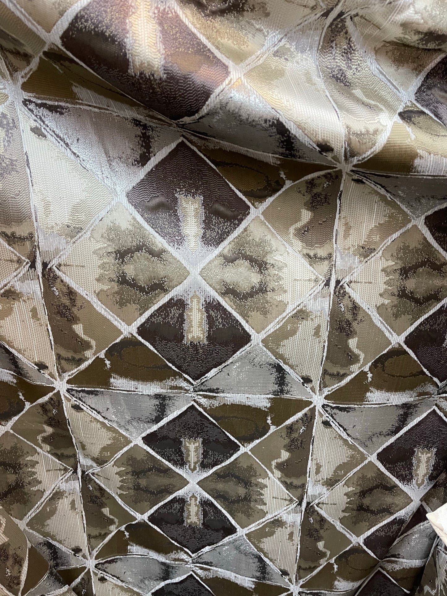 120 inch Designer square style mikado Floral Brocade great for dress jacket pants skirt upholstery and much more made in Italy