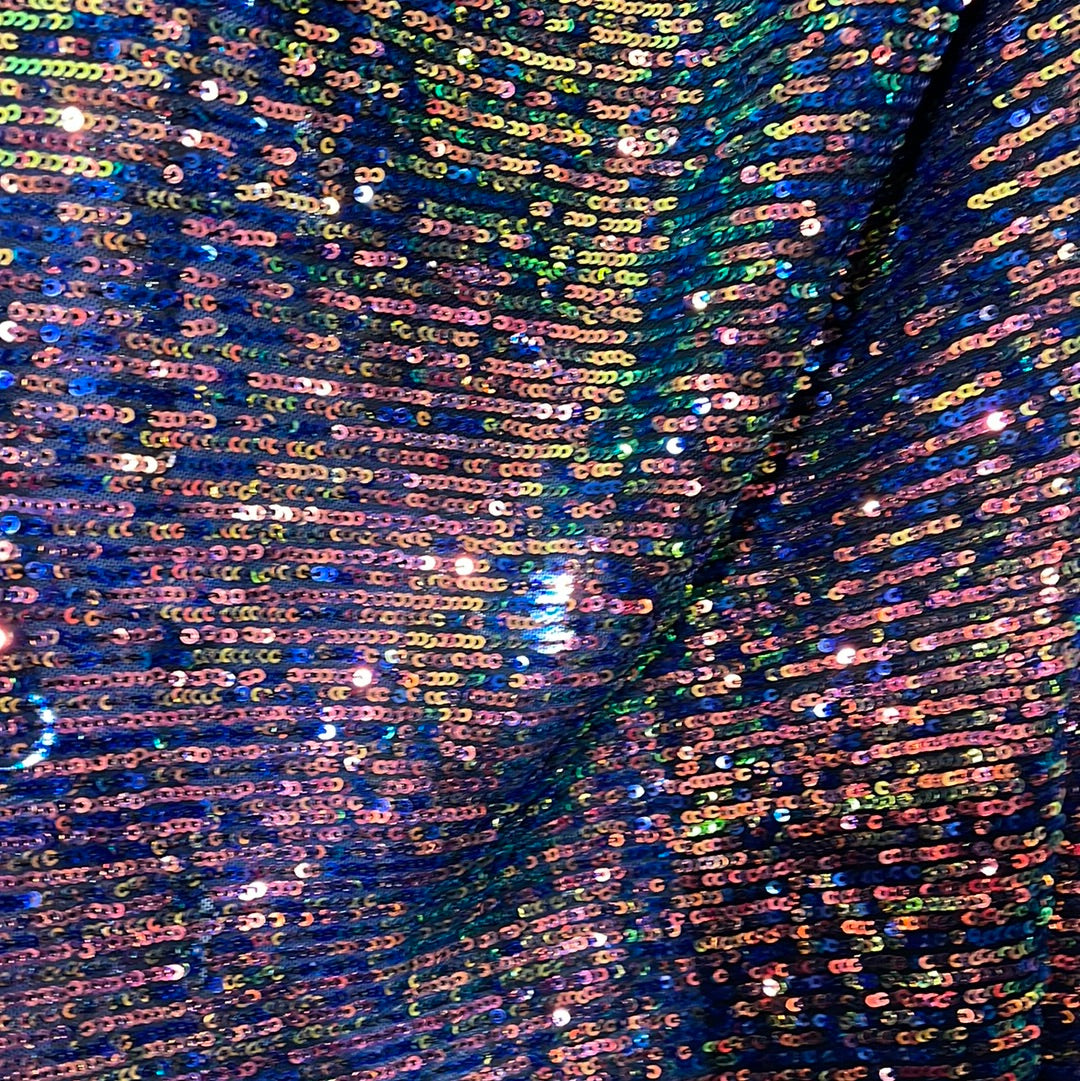 Designer 4way stretch sequins made in Italy