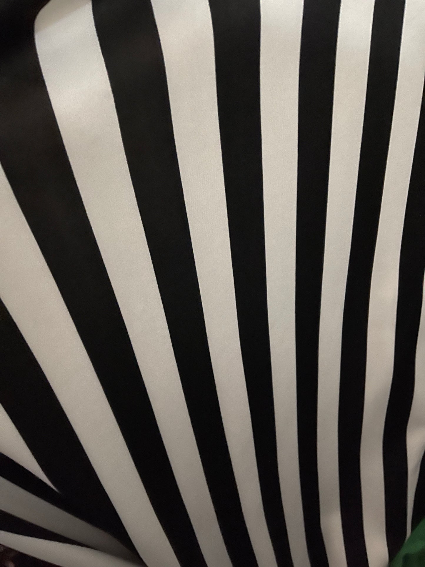 Black strip Scuba great fabric for dress pants jacket skirt shirt and much more