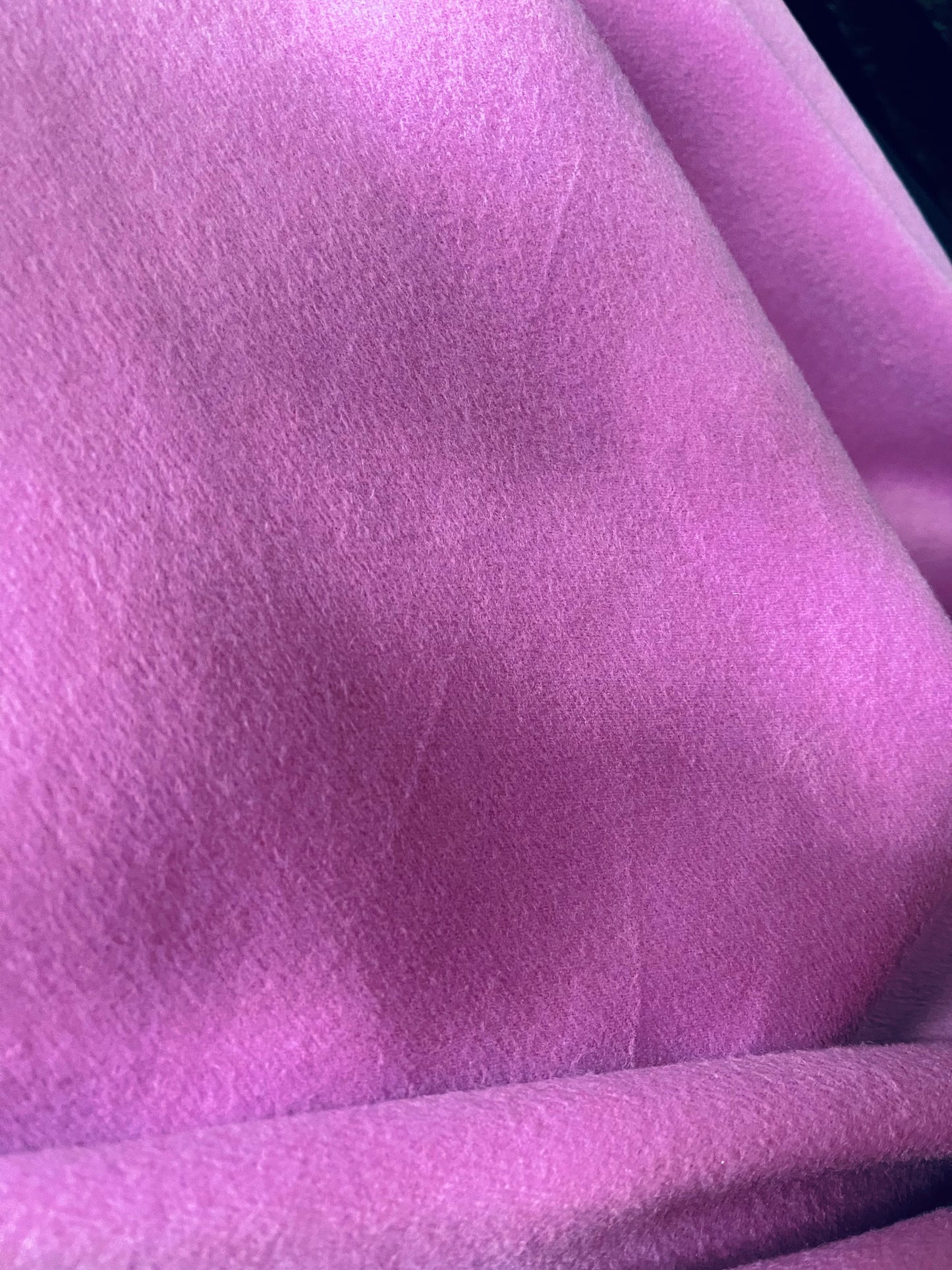 Magenta 100%Wool Cashmere design by Lora piano