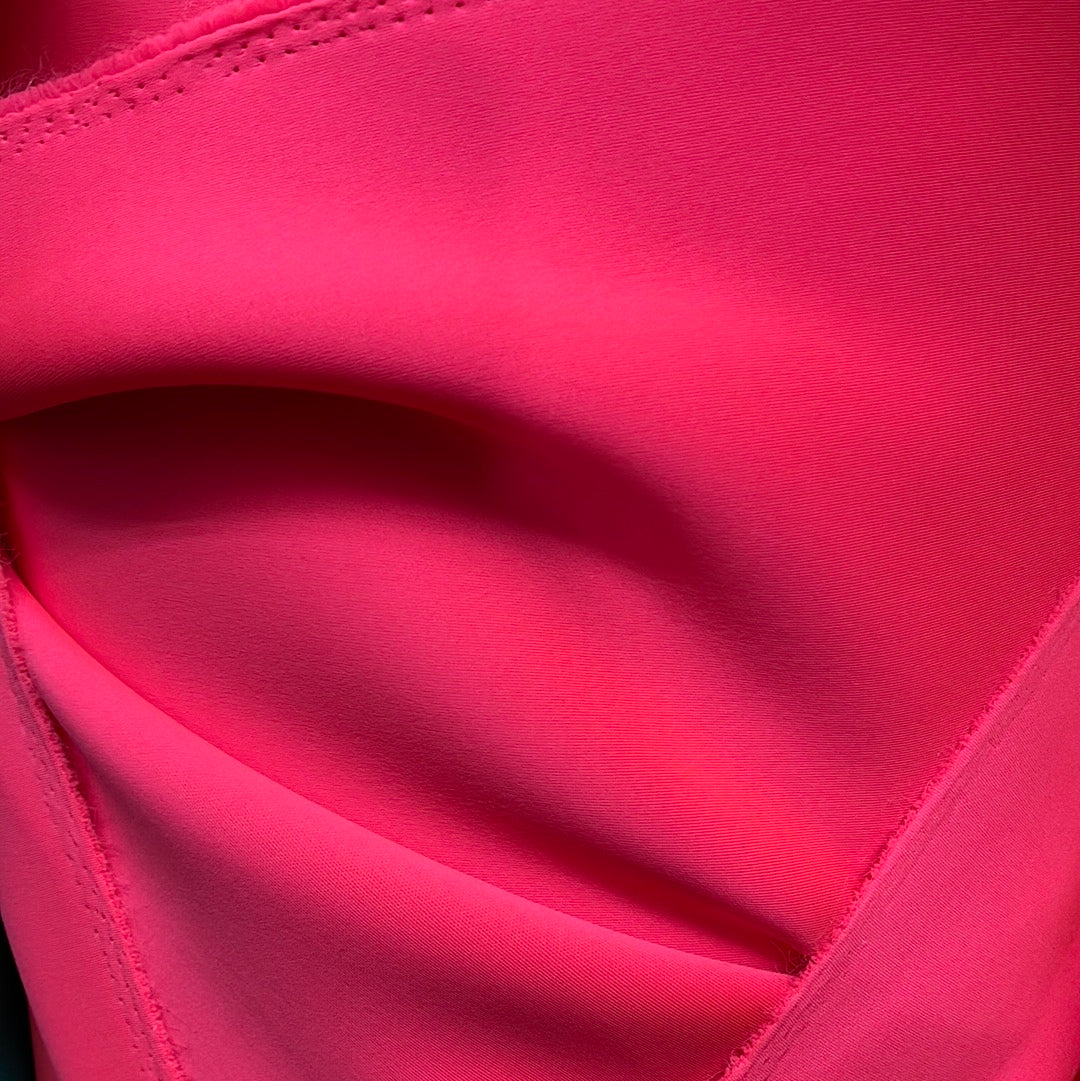 Neon pink Neoprene made in Italy