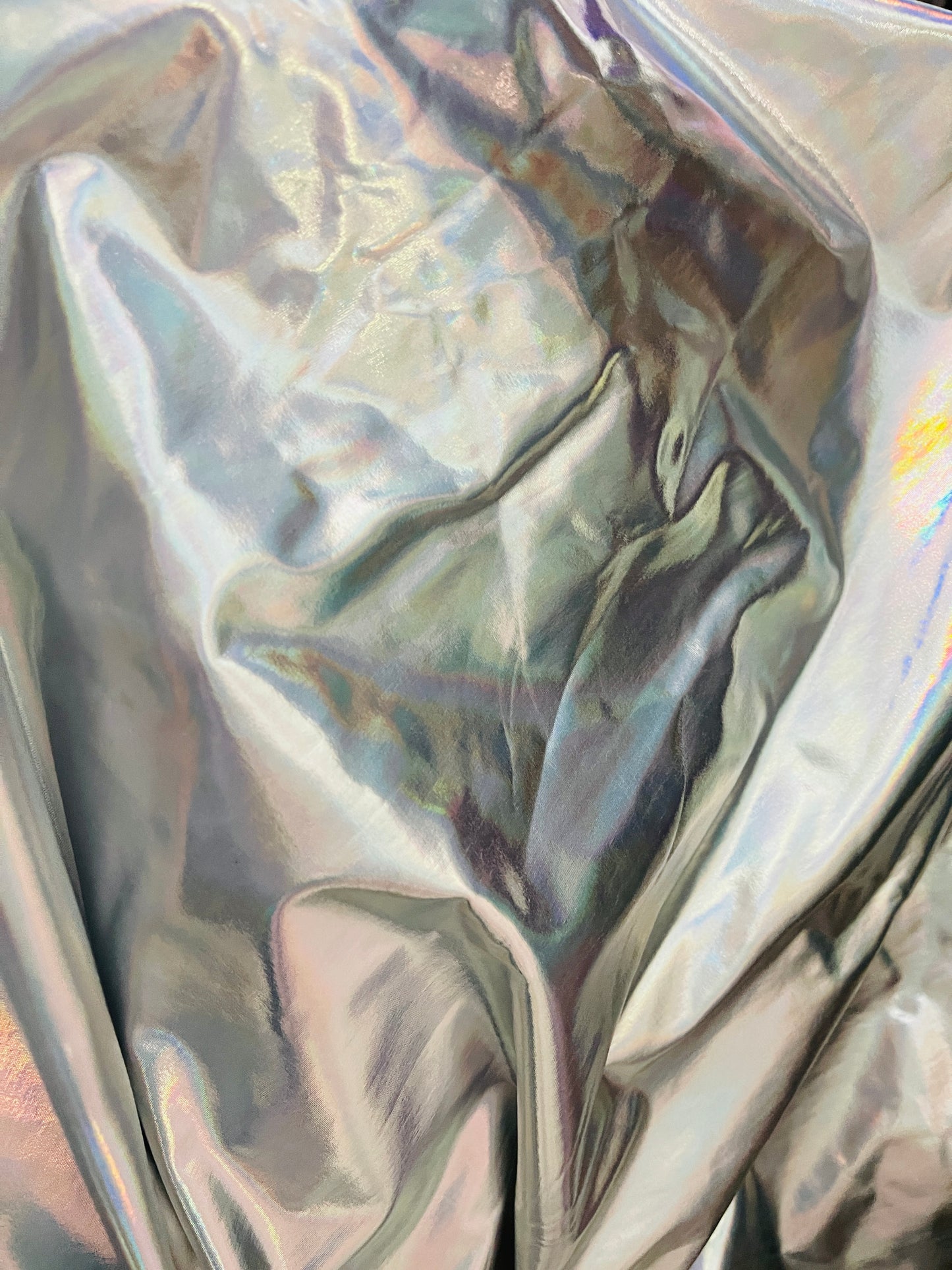 Designer 4way stretch spandex hologram