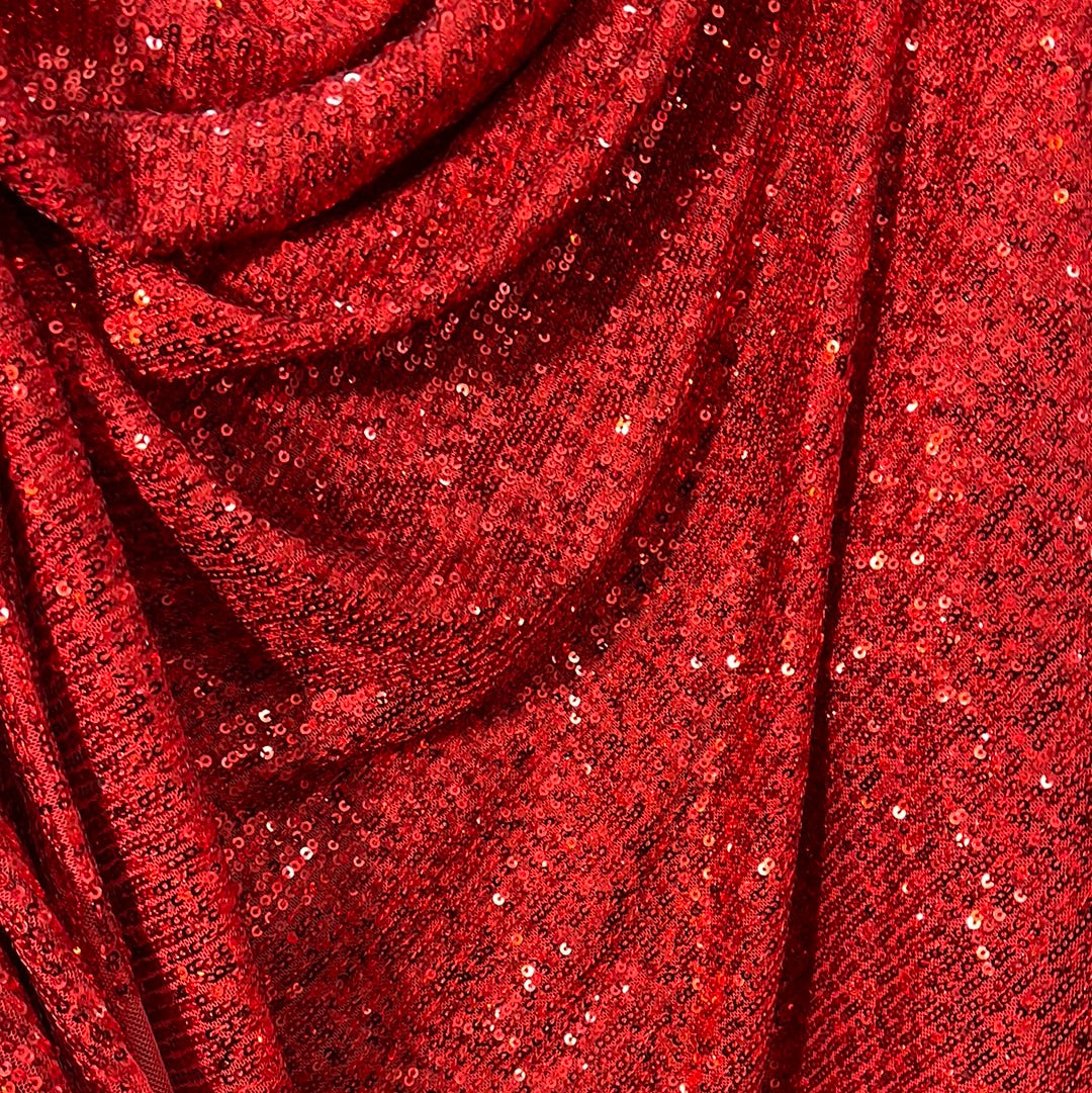 Designer 4way stretch sequins made in Italy