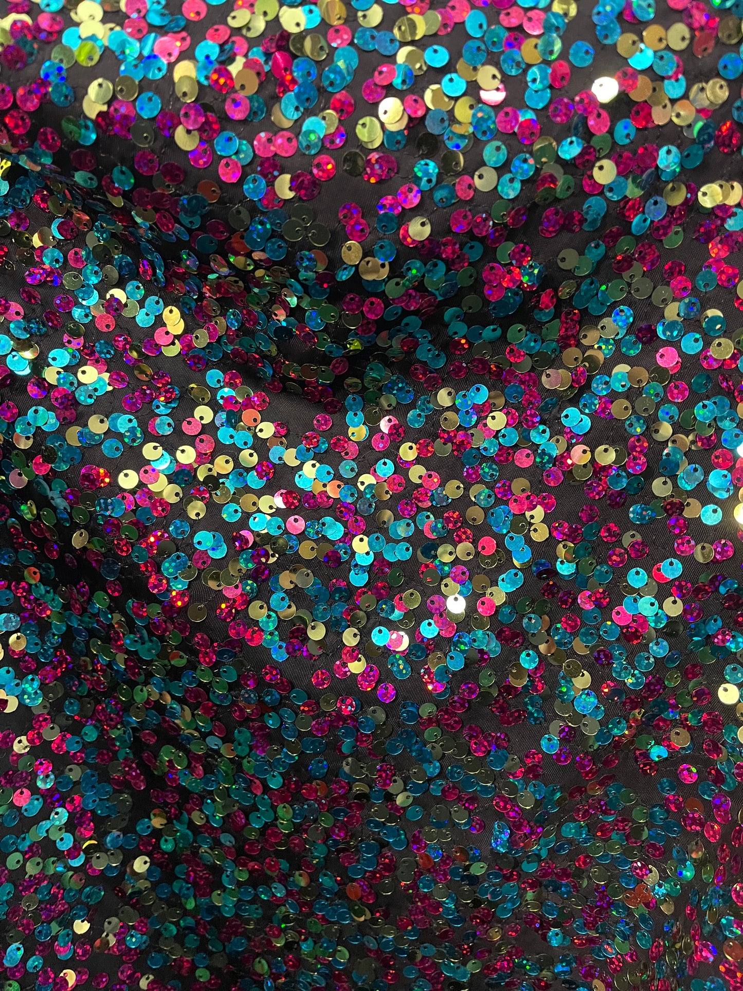 Designer spandex sequins