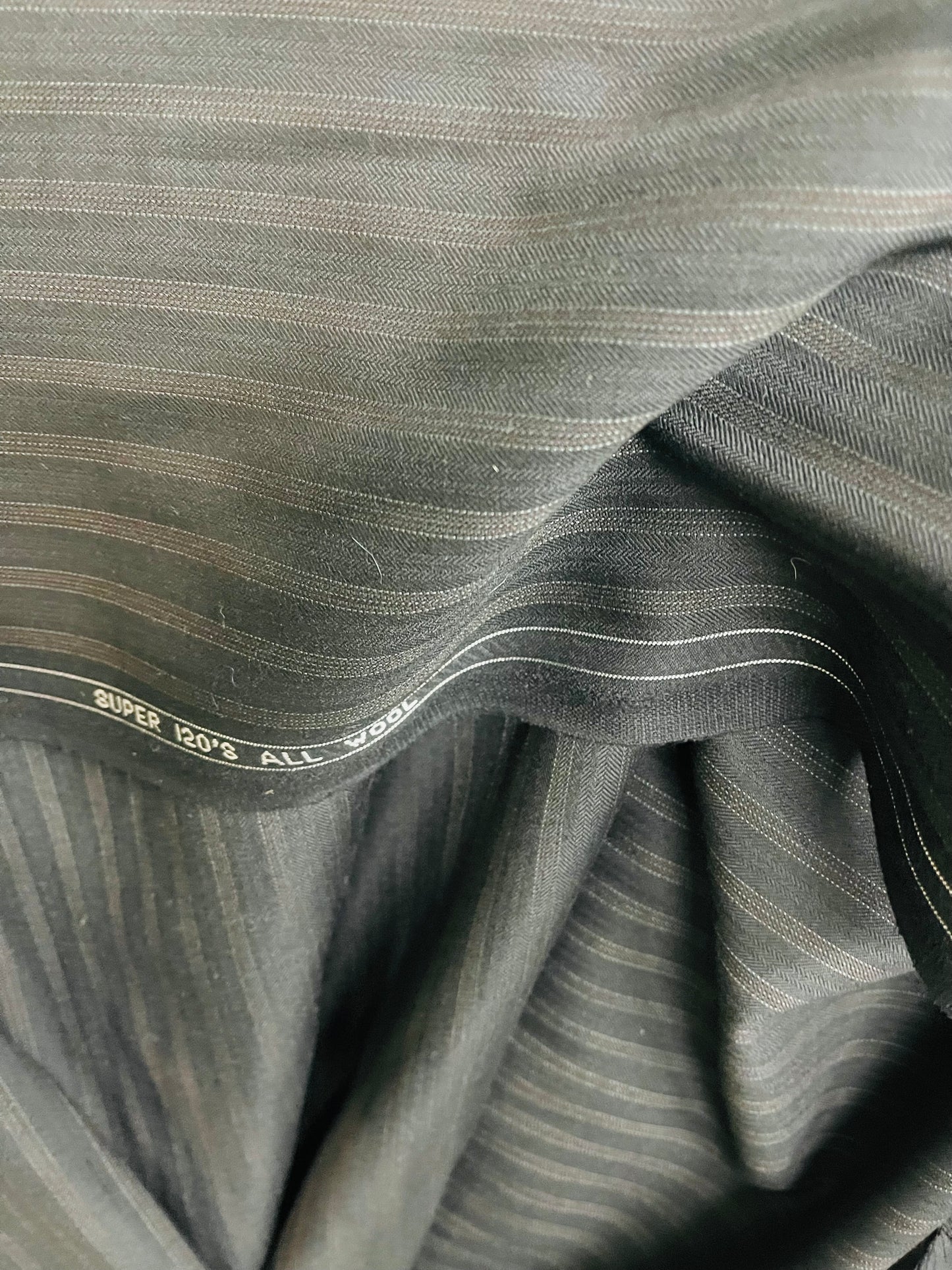 Designer 100% wool super 120’s