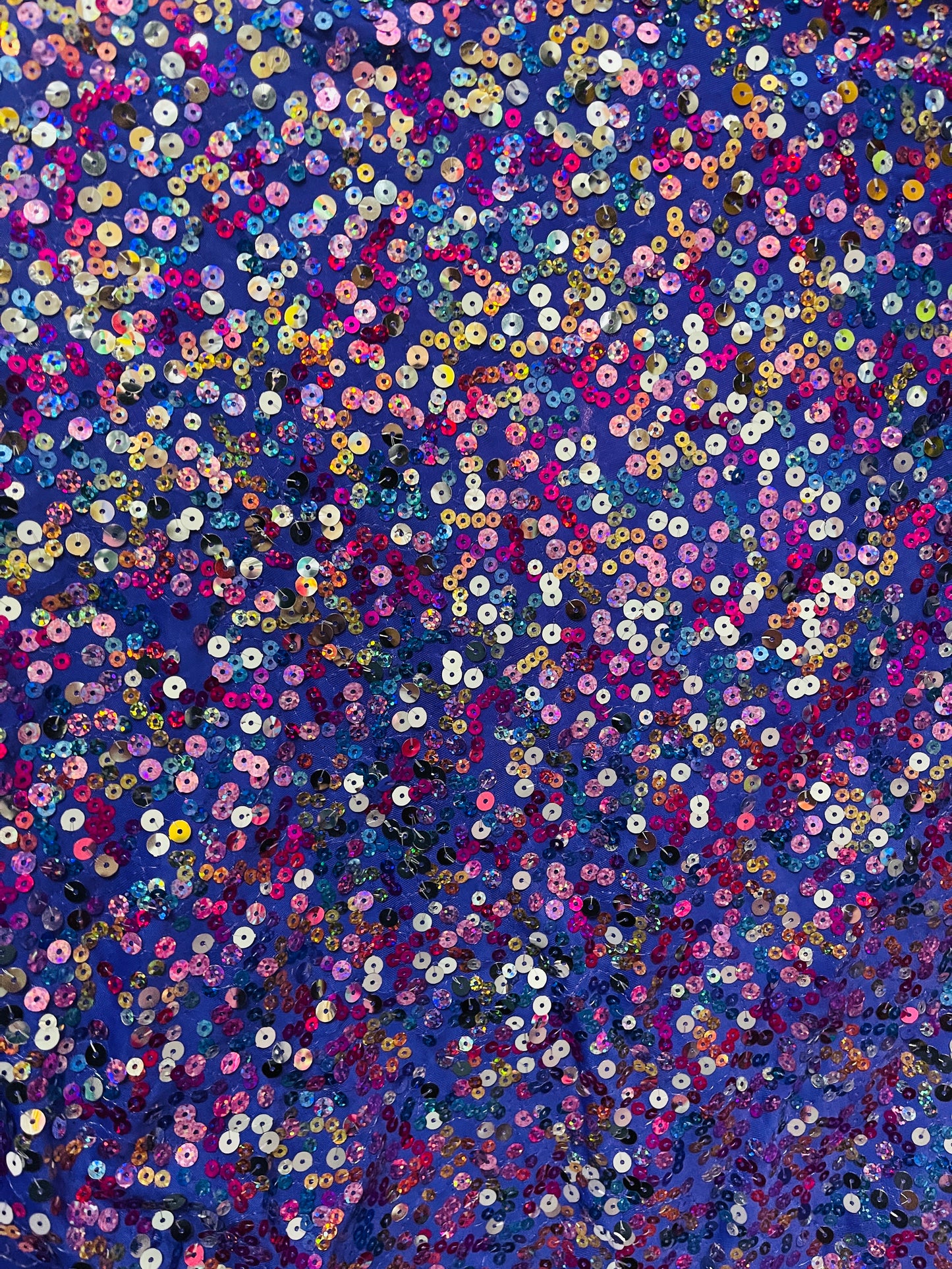 Designer spandex sequins made in Italy