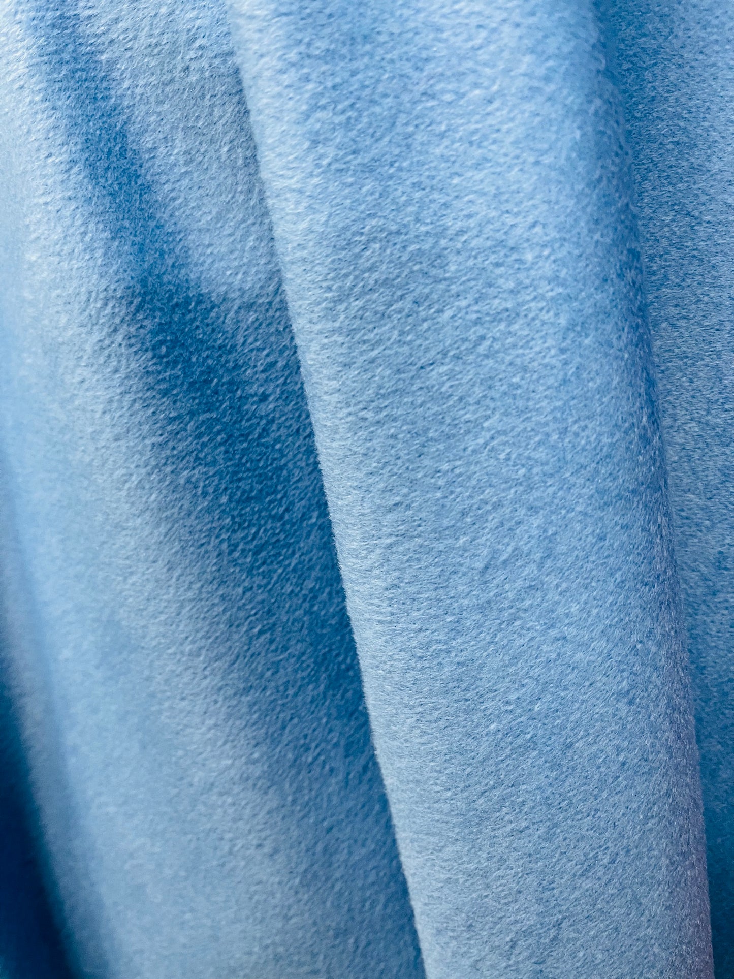 Babe blue 100%Wool Cashmere design by Lora piano