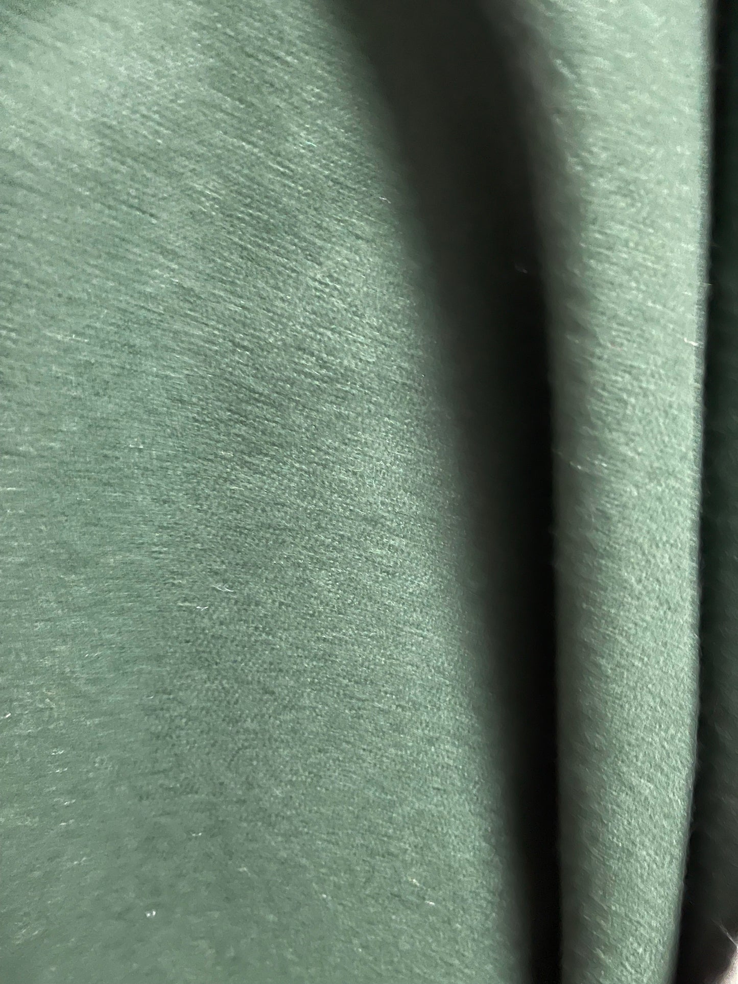 Hunter green 100%Wool Cashmere design by Lora piano
