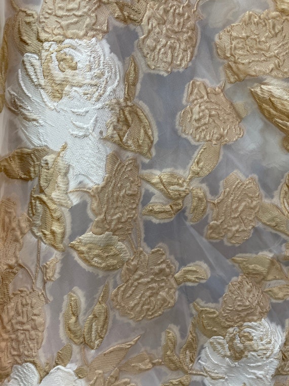Designer Silk Organza Brocade