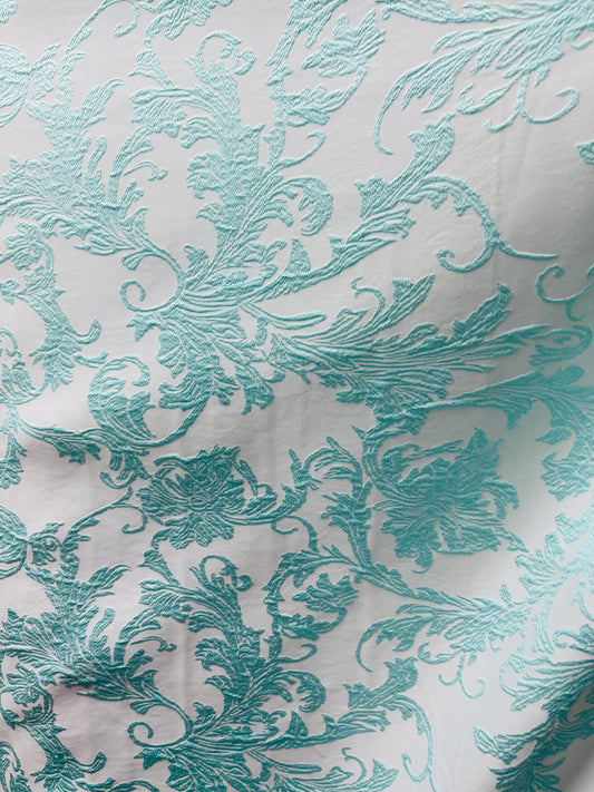 Japanese style designer satin mikado Floral Brocade great for dress jacket pants skirt and much more made in Italy