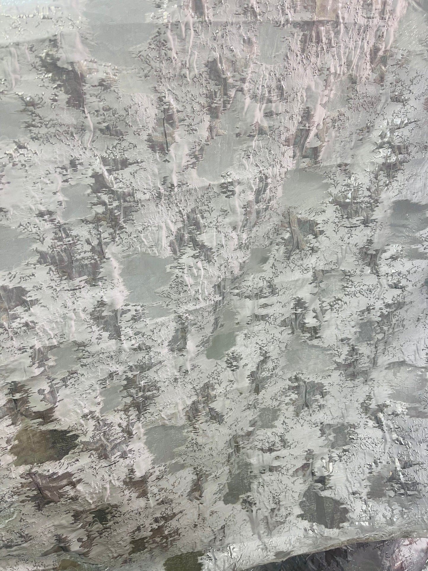 Designer metallic organza brocade great for dress skirt pants shirt table cover made in Italy