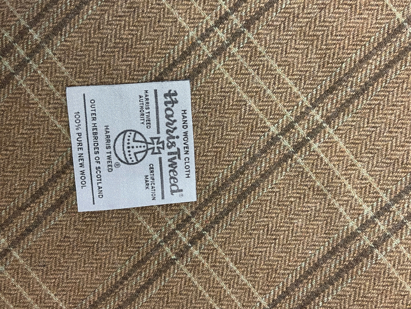 Harries tweed herringbone plaid wool cashmere great for suit dress skirt pants jacket and much more use made in Scotland (Copy 2)