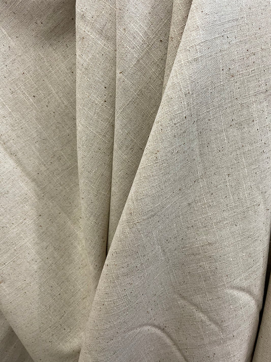 Natural oatmeal linen 10once great for upholstery dress jacket pants skirt pillow cover table cover curtains and much more made in Italy