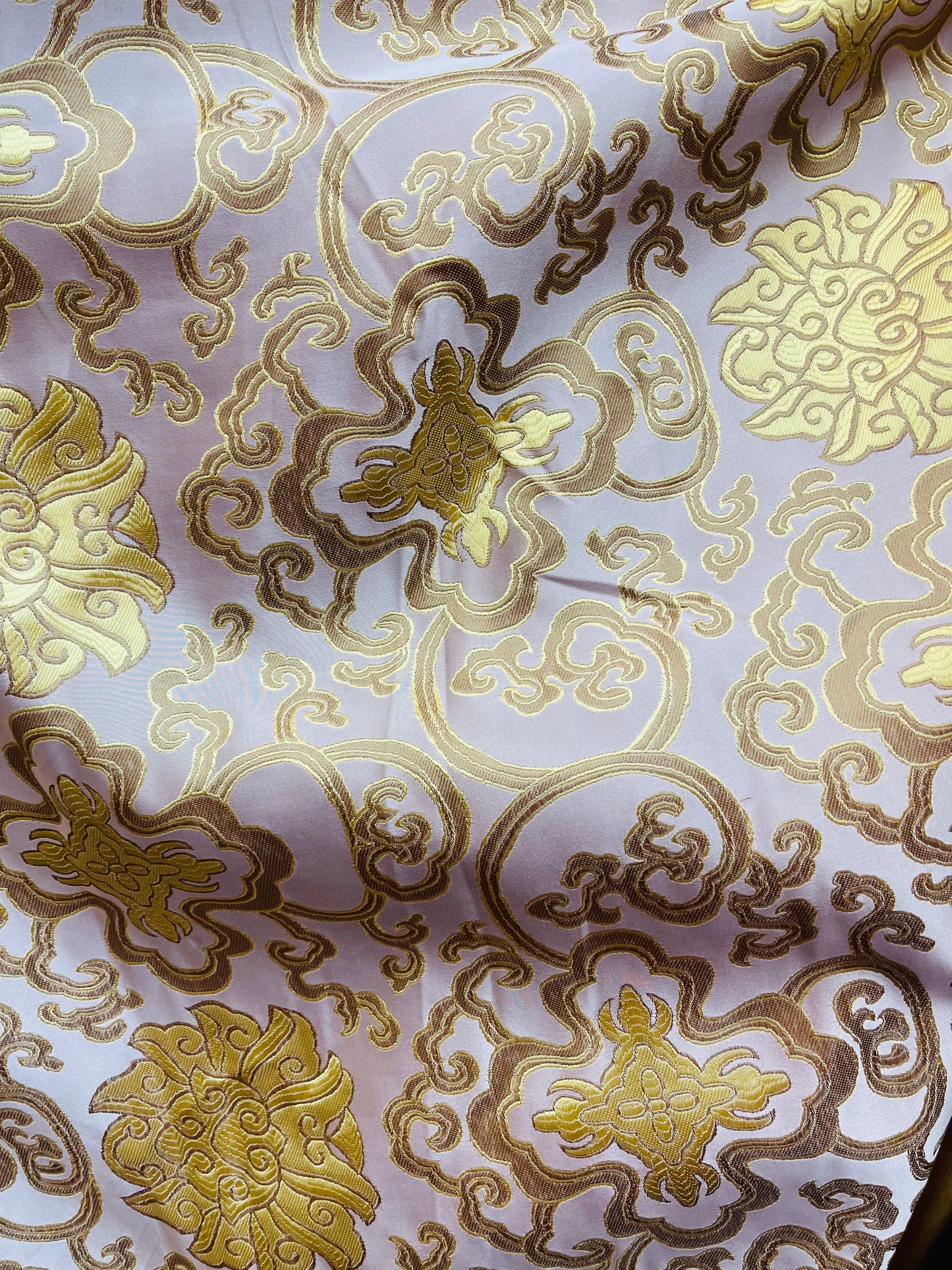 Medallion circle brocaed Japanese style great for pants skirt shirt dress pillow cover and much more