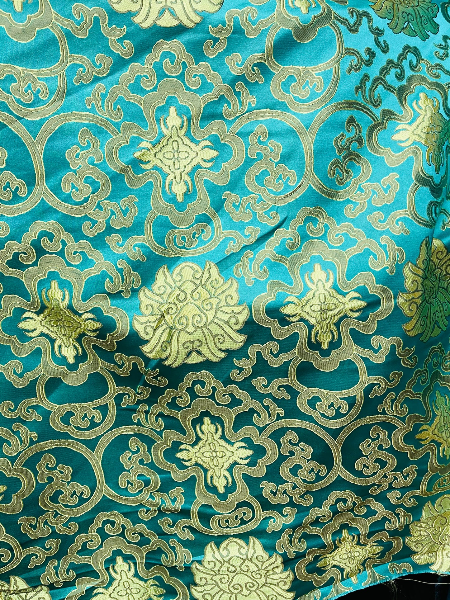 Medallion circle brocaed Japanese style great for pants skirt shirt dress pillow cover and much more