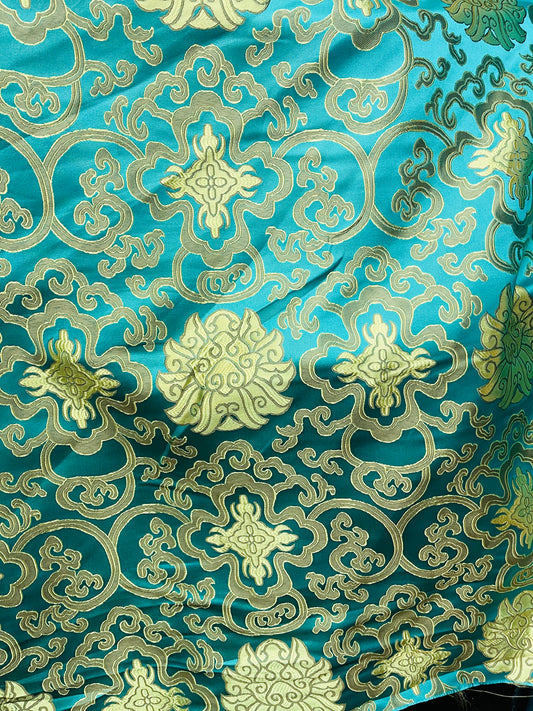 Medallion circle brocaed Japanese style great for pants skirt shirt dress pillow cover and much more