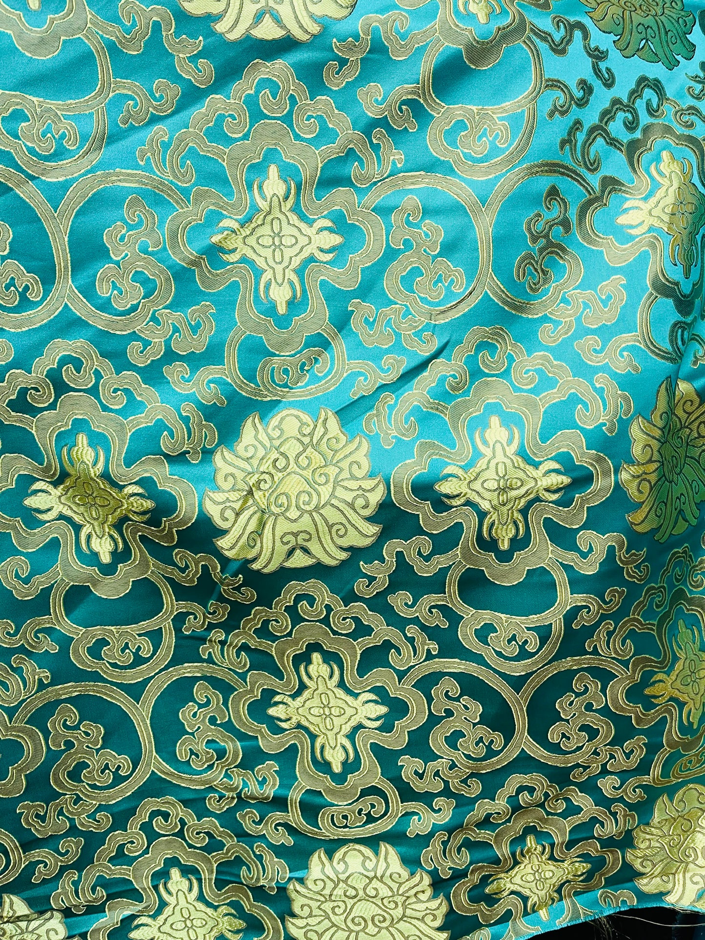 Medallion circle brocaed Japanese style great for pants skirt shirt dress pillow cover and much more