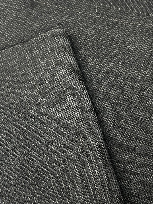 Dark gray with burgundy shadow stripes 100% wool designed by Salvatore ferragamo 220 quality