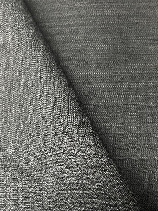 Gray with shadow stripes 100% wool designed by Salvatore ferragamo 220 quality