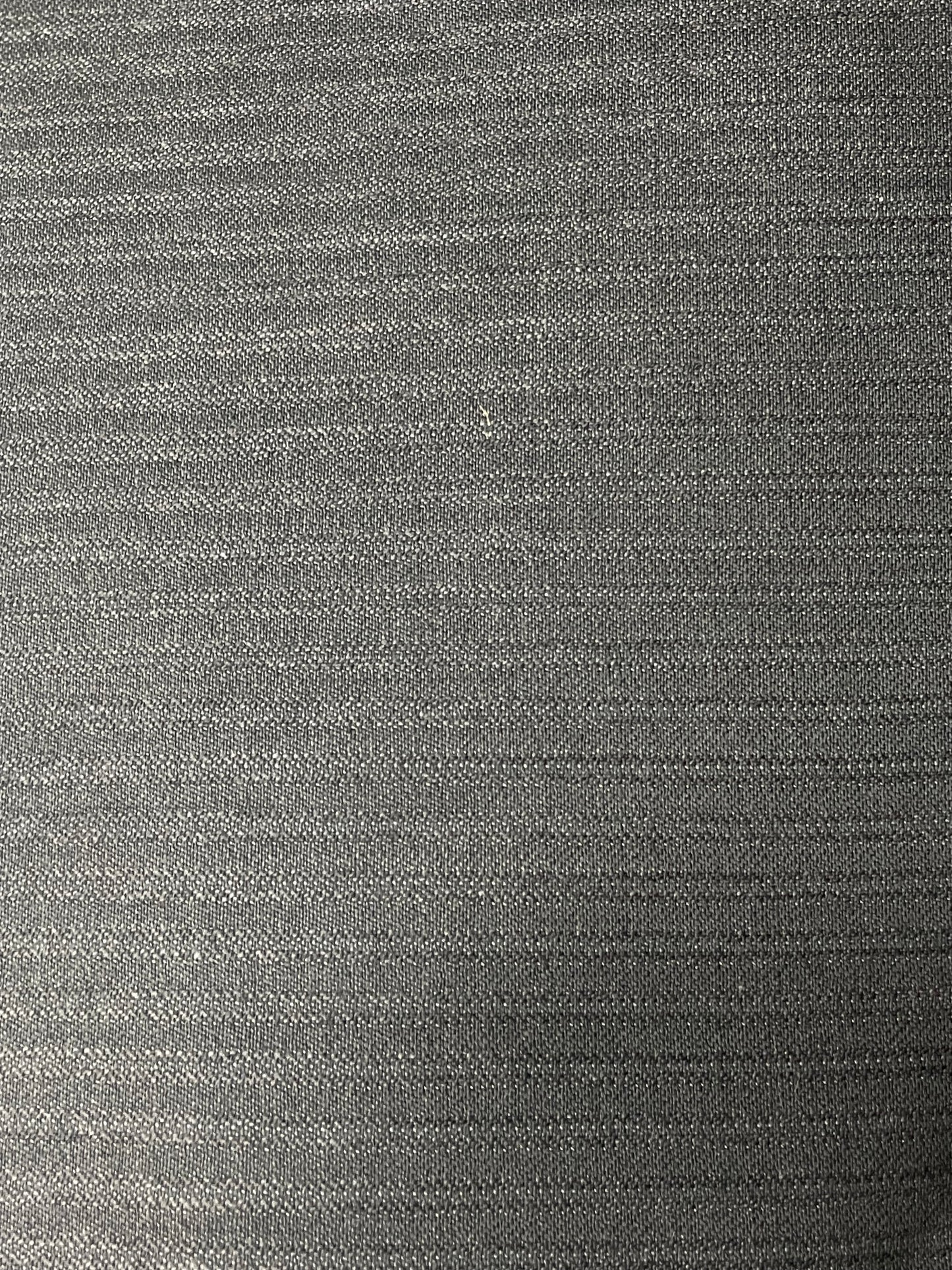 Gray with shadow stripes 100% wool designed by Salvatore ferragamo 220 quality