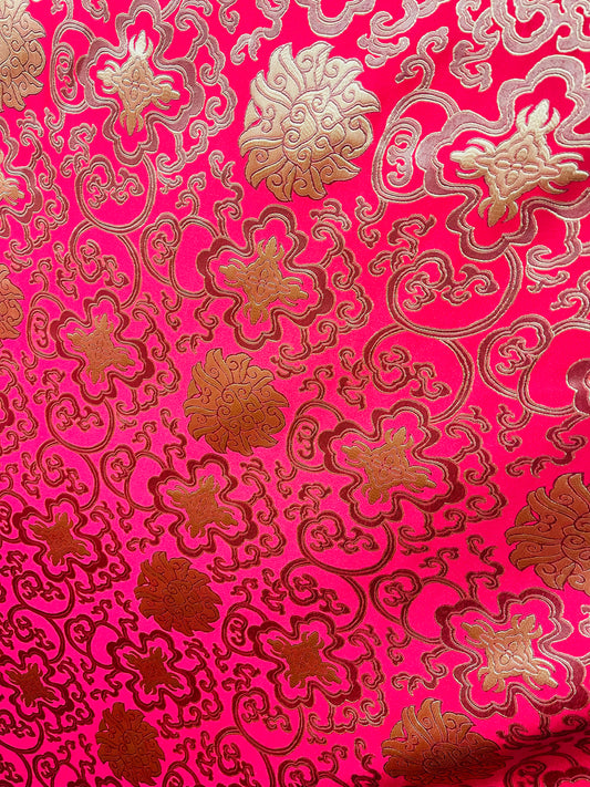 Medallion circle brocaed Japanese style great for pants skirt shirt dress pillow cover and much more