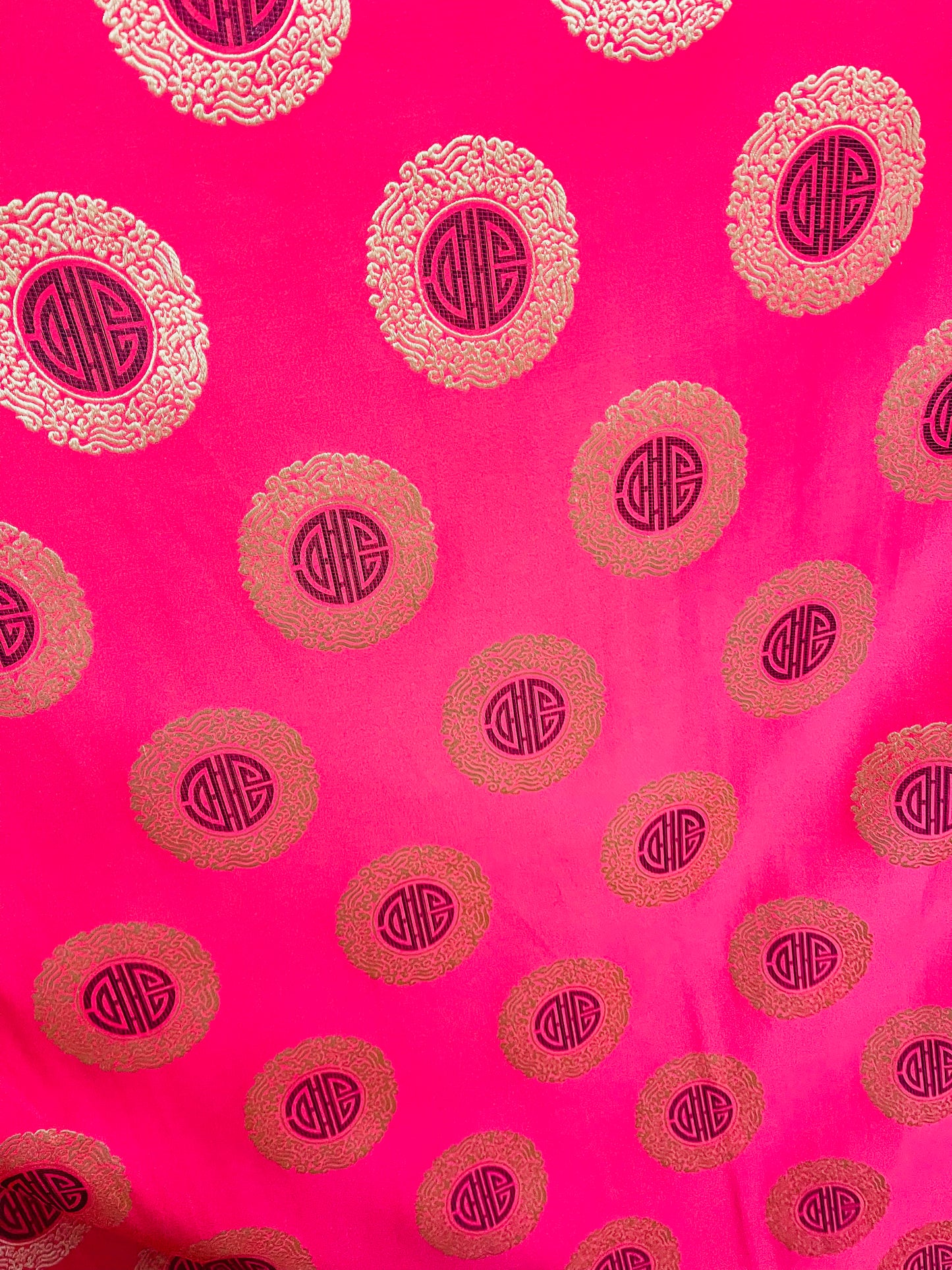 Medallion circle brocaed Japanese style great for pants skirt shirt dress pillow cover and much more