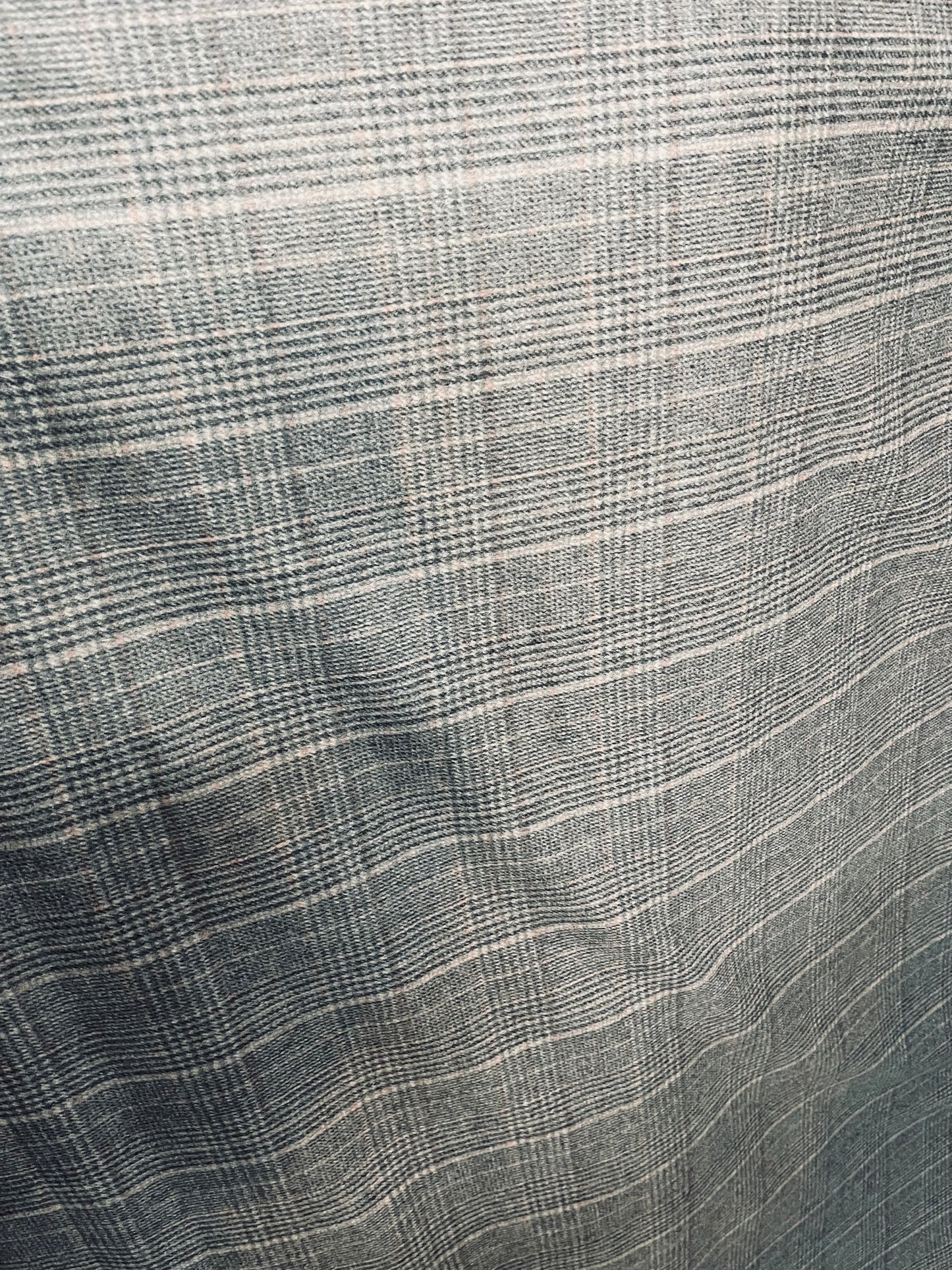 Glen Burberry plaid 100% cashmere great fabric for sweaters dress jacket and much more (Copy)