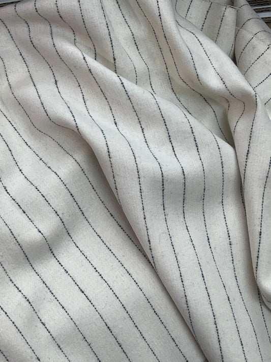 Harries tweed Chanel striped wool cashmere great for suit dress skirt pants jacket and much more use made in Scotland