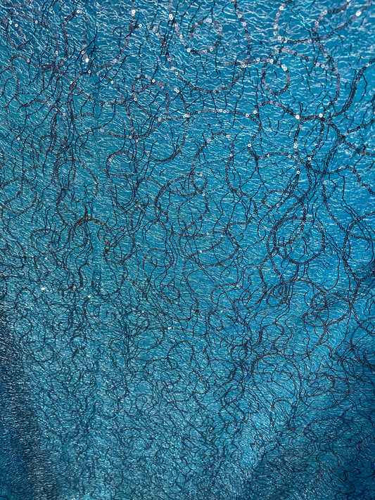 Designer sequins lace great for dress jacket pants skirt and much more