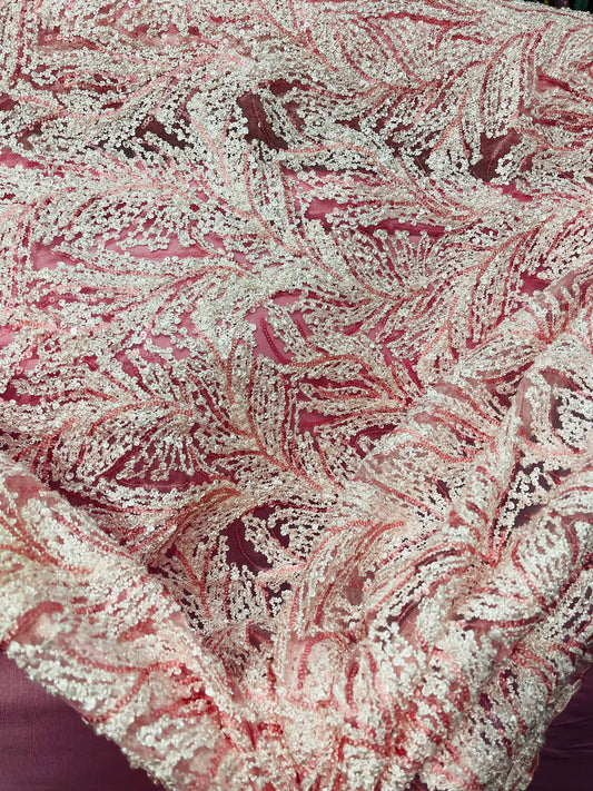 Designer sequins lace great for dress jacket pants skirt and much more