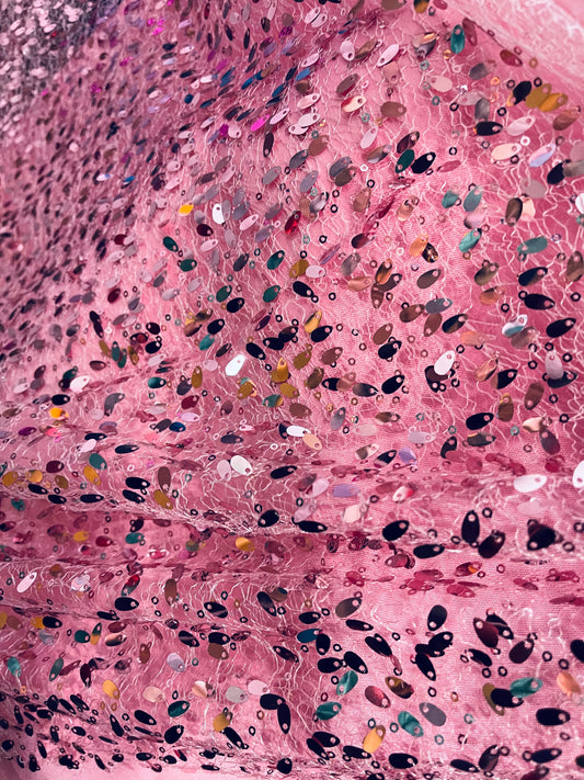 Designer sequins lace great for dress jacket pants skirt and much more