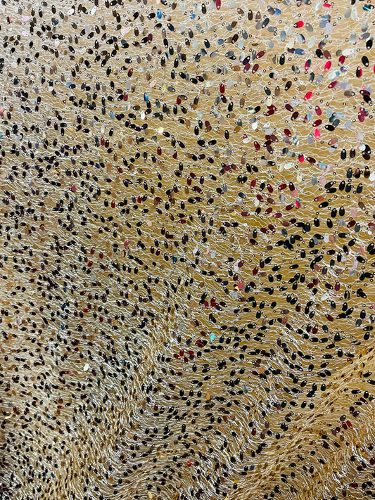 Designer sequins lace great for dress jacket pants skirt and much more