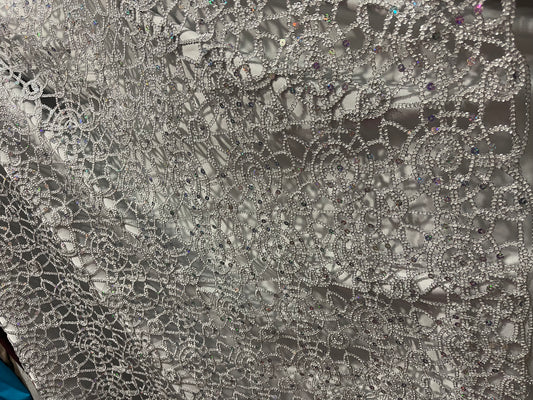 Designer sequins lace great for dress jacket pants skirt and much more