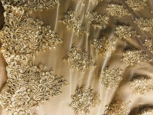 Victorian sequins lace