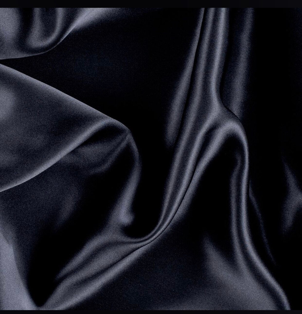 100% silk charmuse