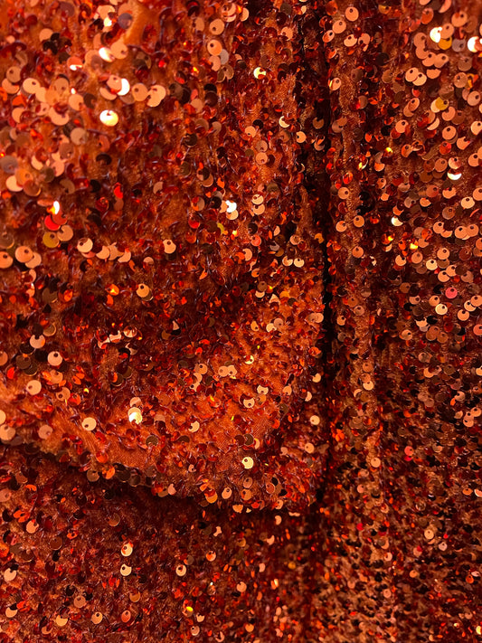 Designer 4way stretch velvet sequins lace
