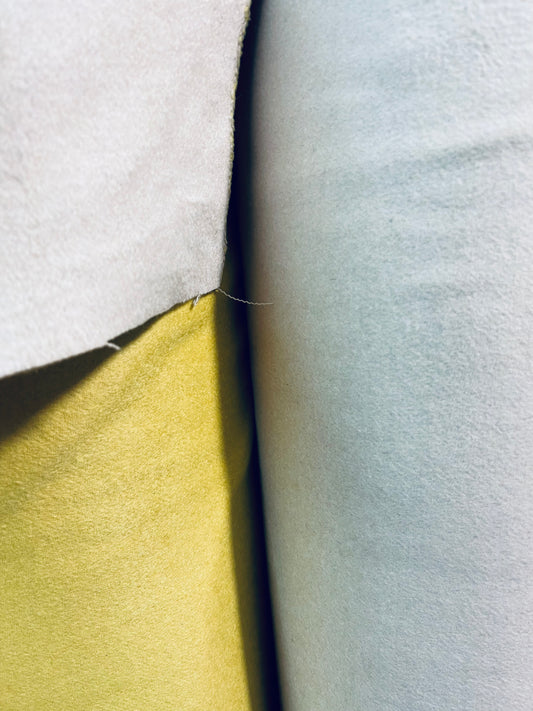 Designer 100%Wool Cashmere dabbled face design by Lora piano