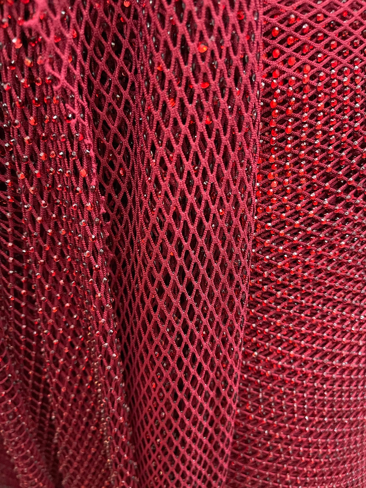 Copy of Silver Swarovski stone lace great for dress jacket pants and much more