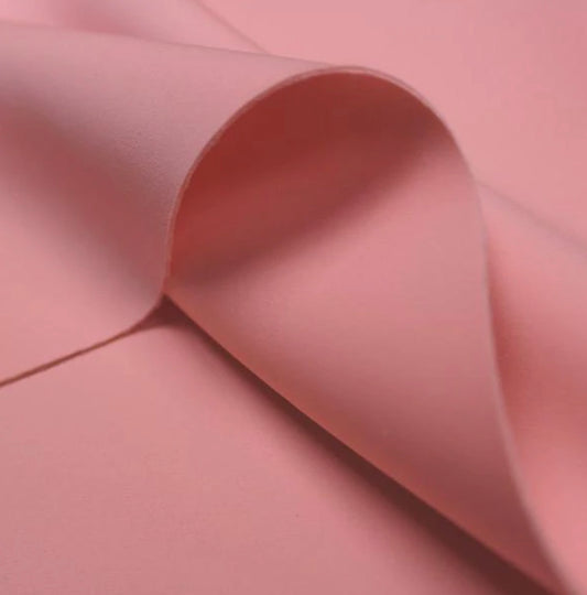 Blush Scuba Neoprene designer fabric