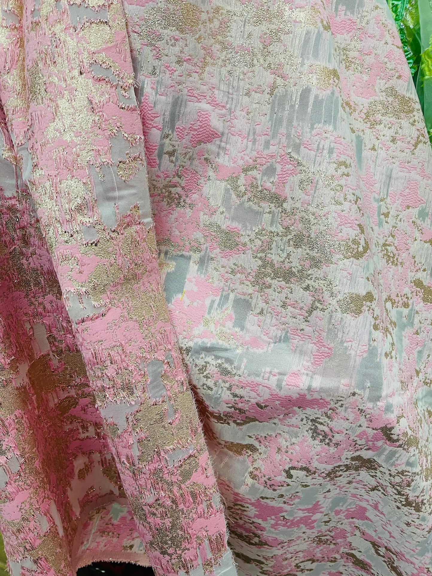 Copy of Copy of Designer organza Floral Brocade made in Italy