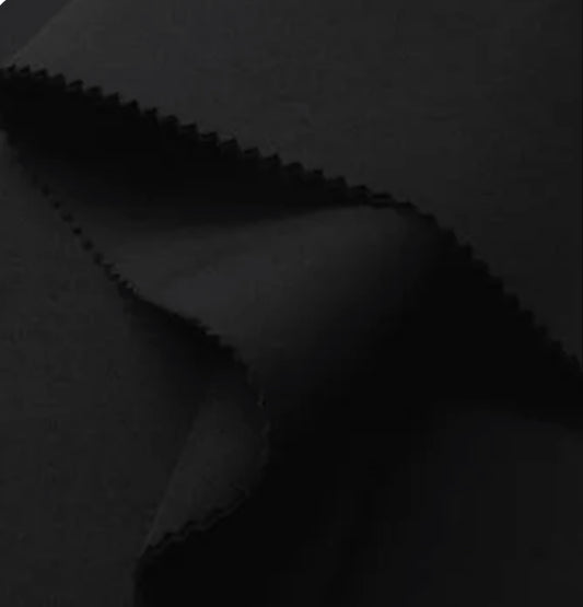 Black Neoprene made in Italy