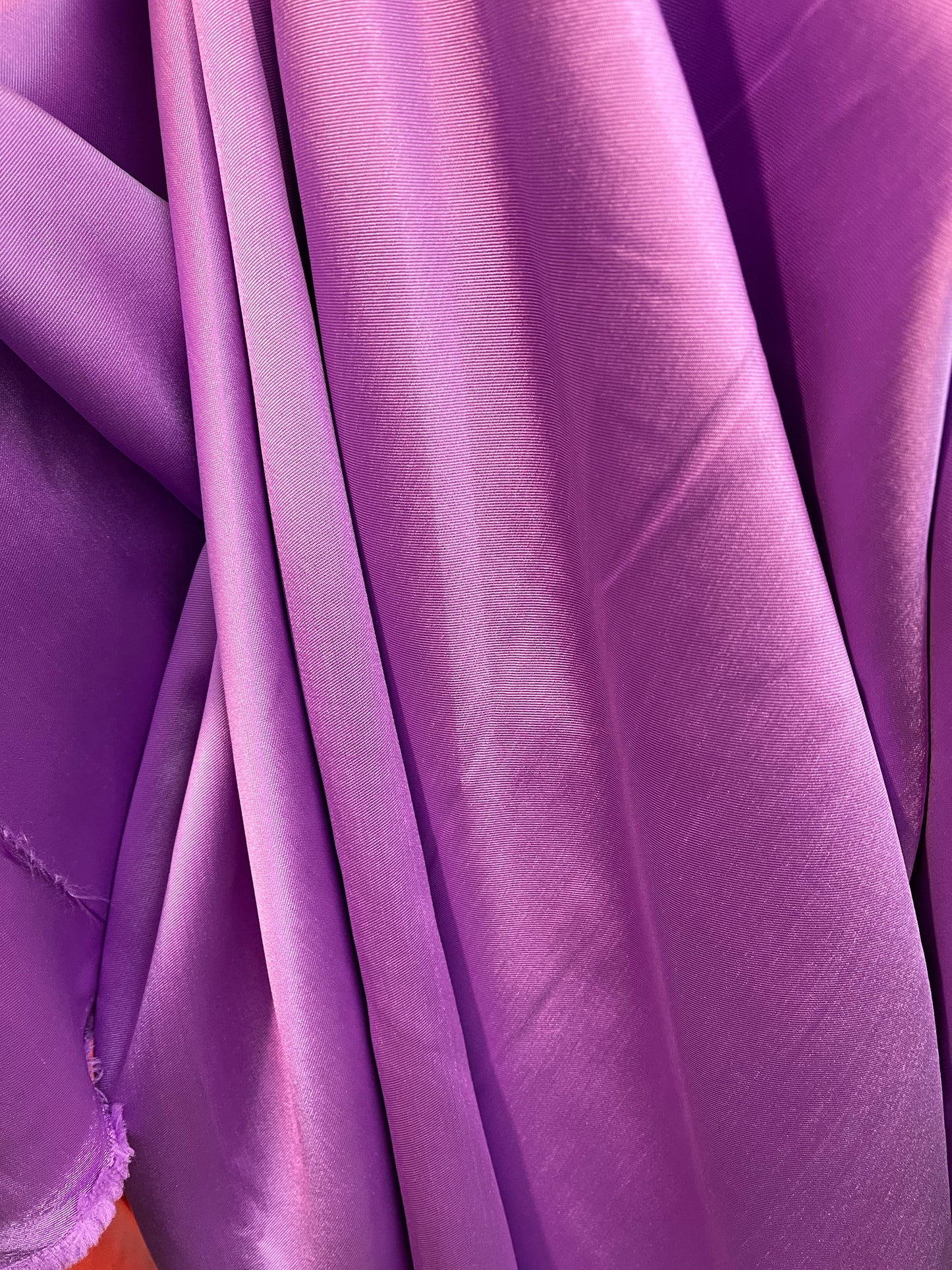Designer Lavender mikado best fabric for wedding gown ball gown prom
