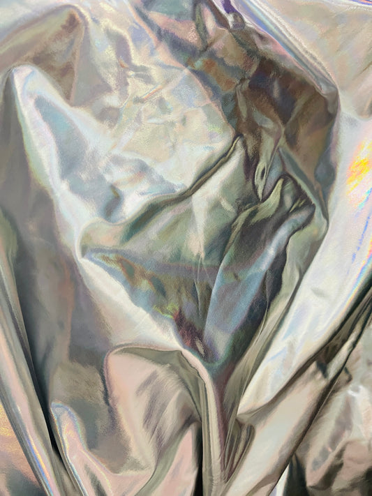 Designer 4way stretch spandex hologram