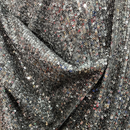 Designer 4way stretch sequins made in Italy