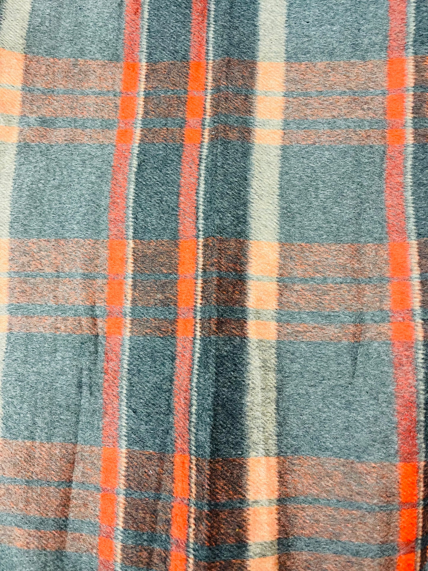 Buffalo plaid 100% cashmere great fabric for sweaters dress jacket and much more